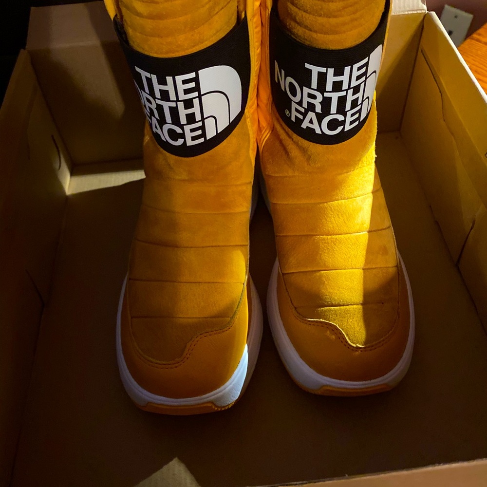 NorthFace Ozone Park Pull-On Boot in Yellow